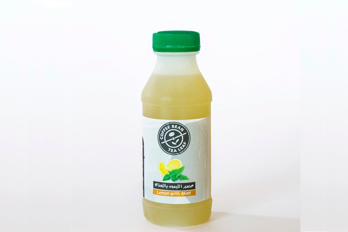 Fresh Lemon and Mint Juice