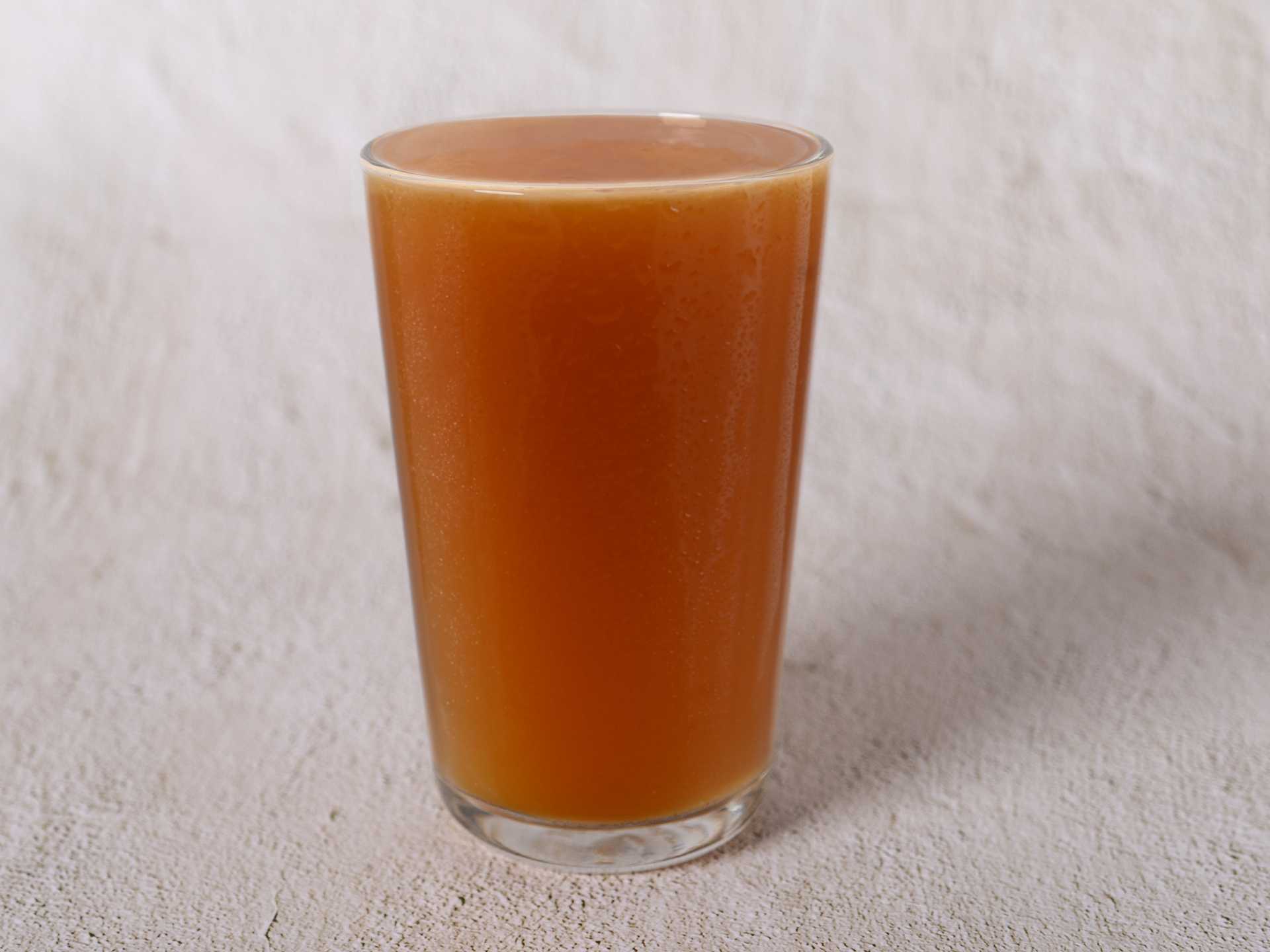 Fresh Red Apple Juice