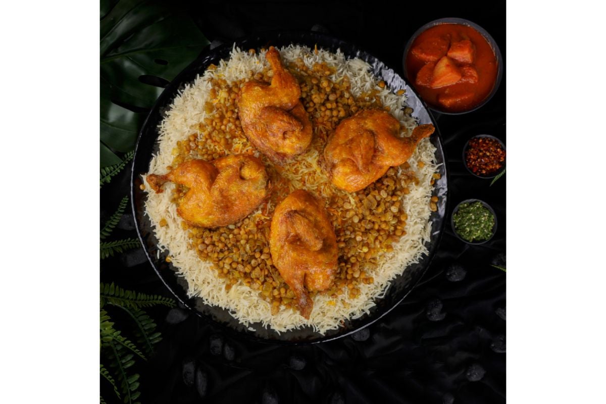Chicken Machboos Tray For 4