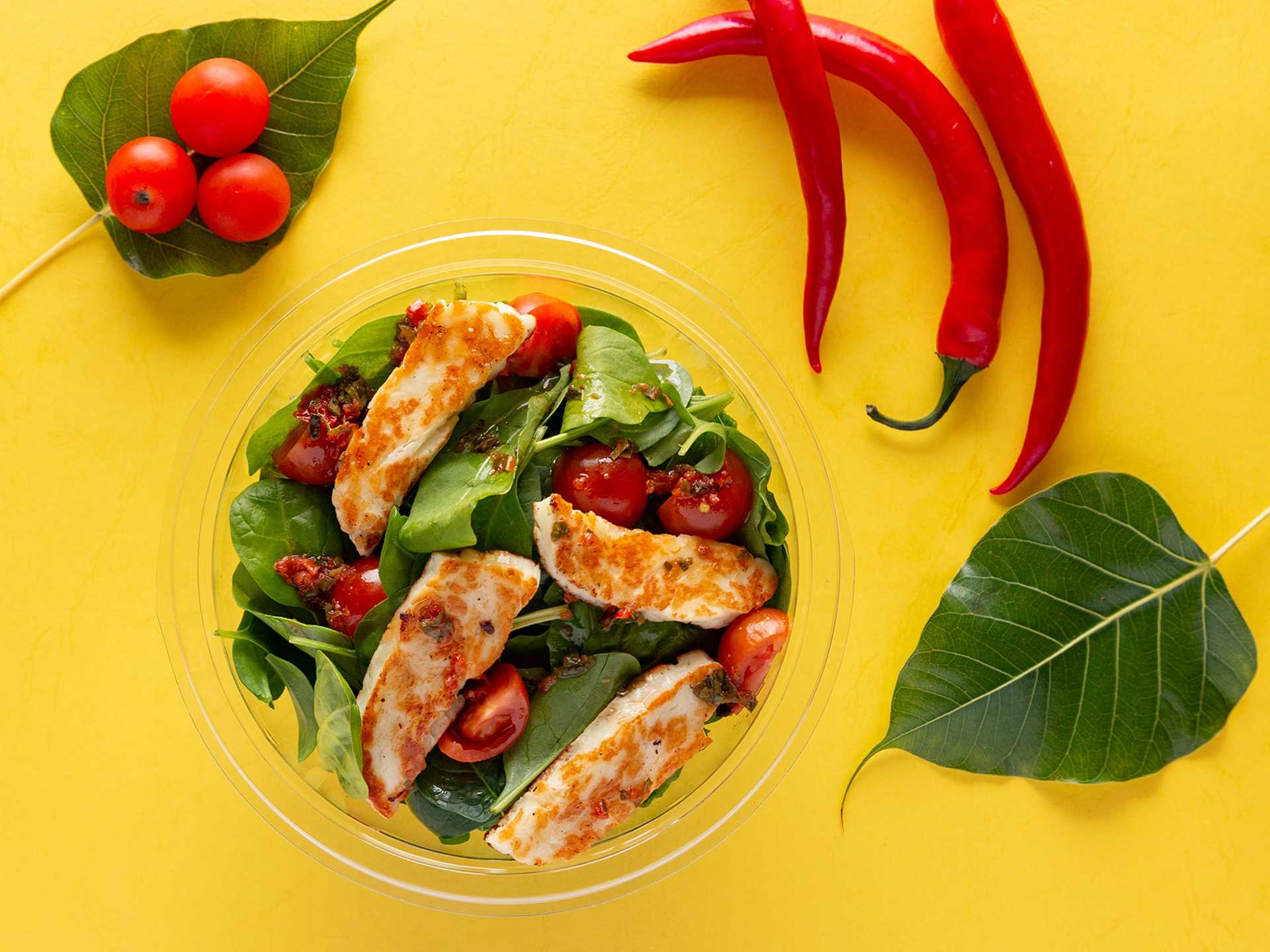 Rocca Halloum Salad
