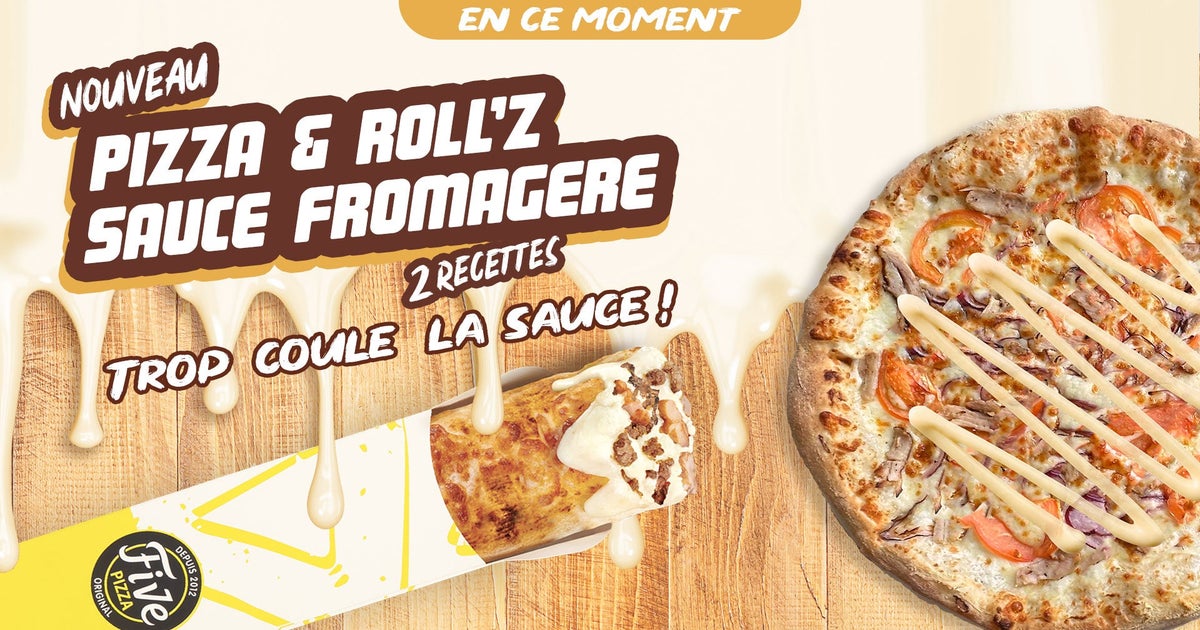 Five Pizza Original Le Havre livre depuis Le Havre SainteMarie