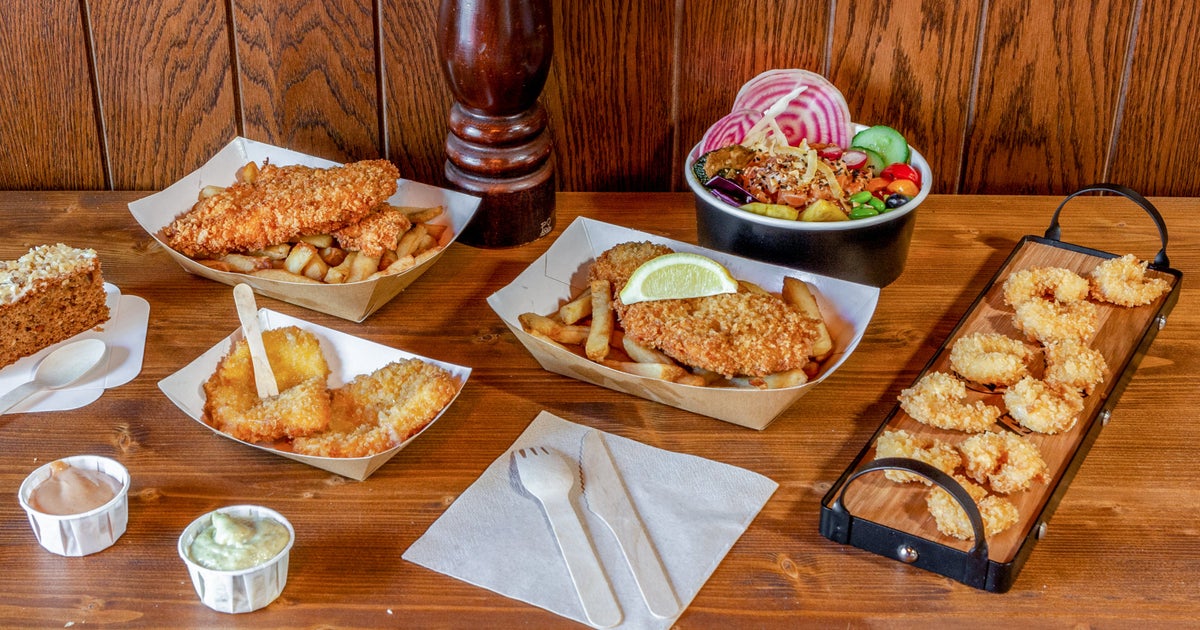 Morrison’s fish&chips delivery from Marseille Camas Order with