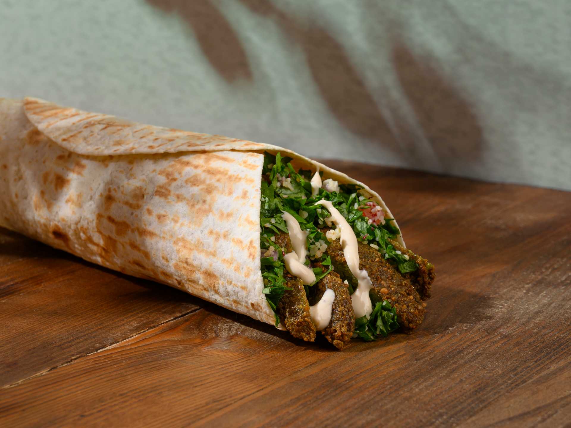 New Falafel Wrap