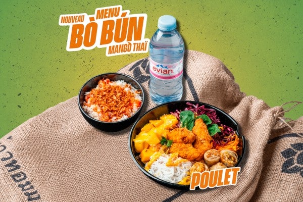 MENU BO BUN MANGO THAÏ POULET