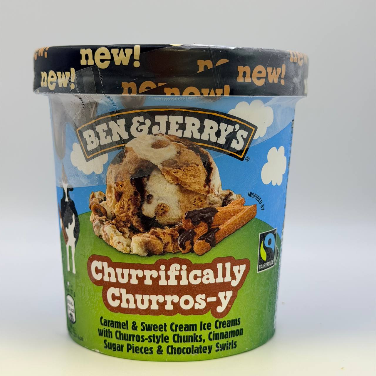 BEN & JERRY’S Churrifically Churros-y 465ml