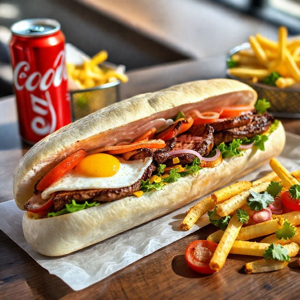 Menu sandwich quatro