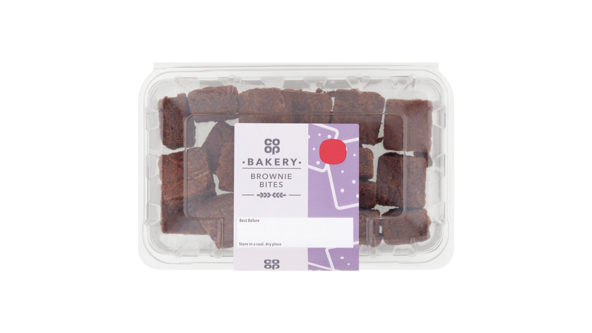 Co-op Brownie Minibite Tub