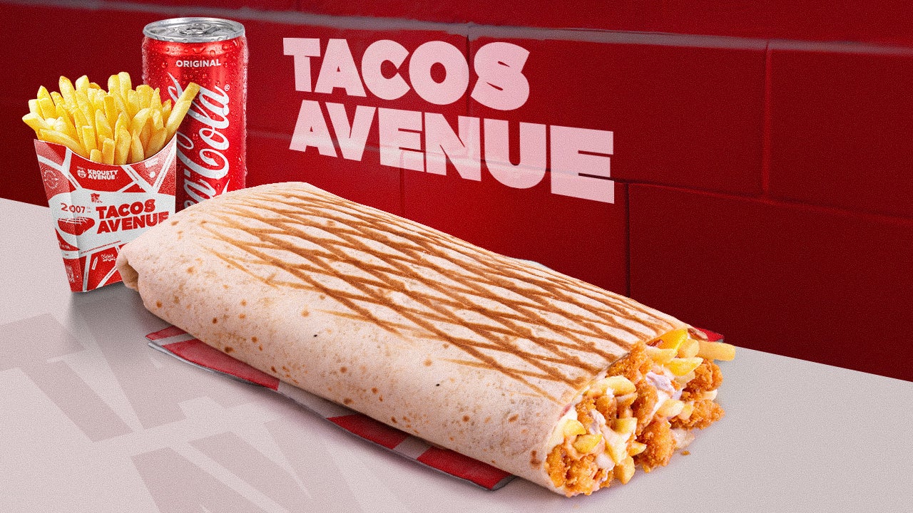MENU MEGA TACOS Frite 🍟 Boisson🥤