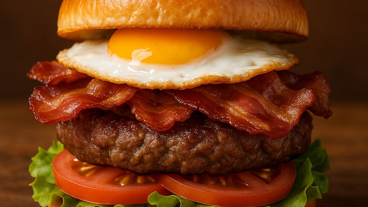 🥓🍳 Burger Bacon Œuf