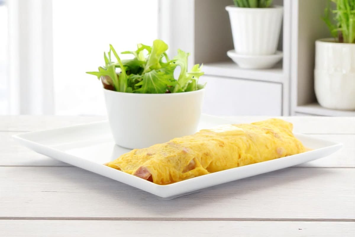 Omelette mixte & Salade 🍳🥗