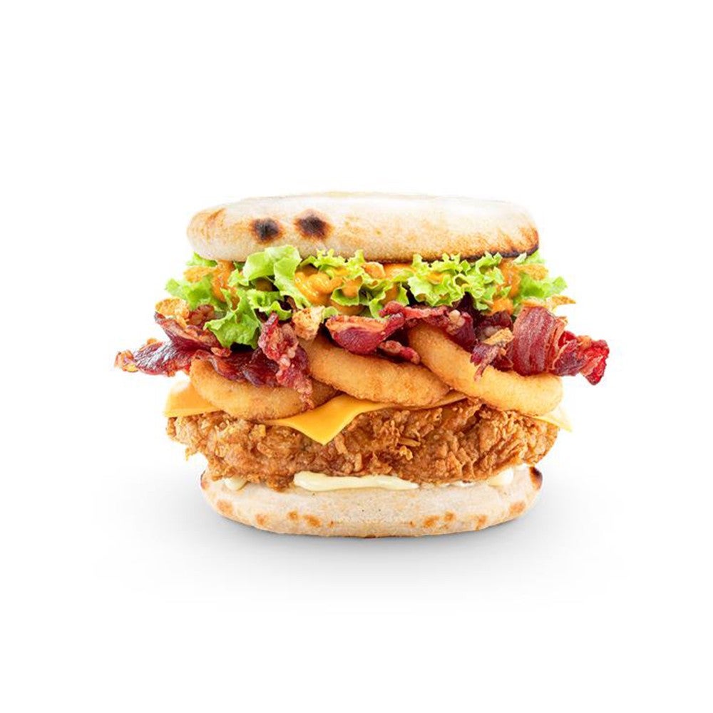 Burger Naan Bacon & Oignon