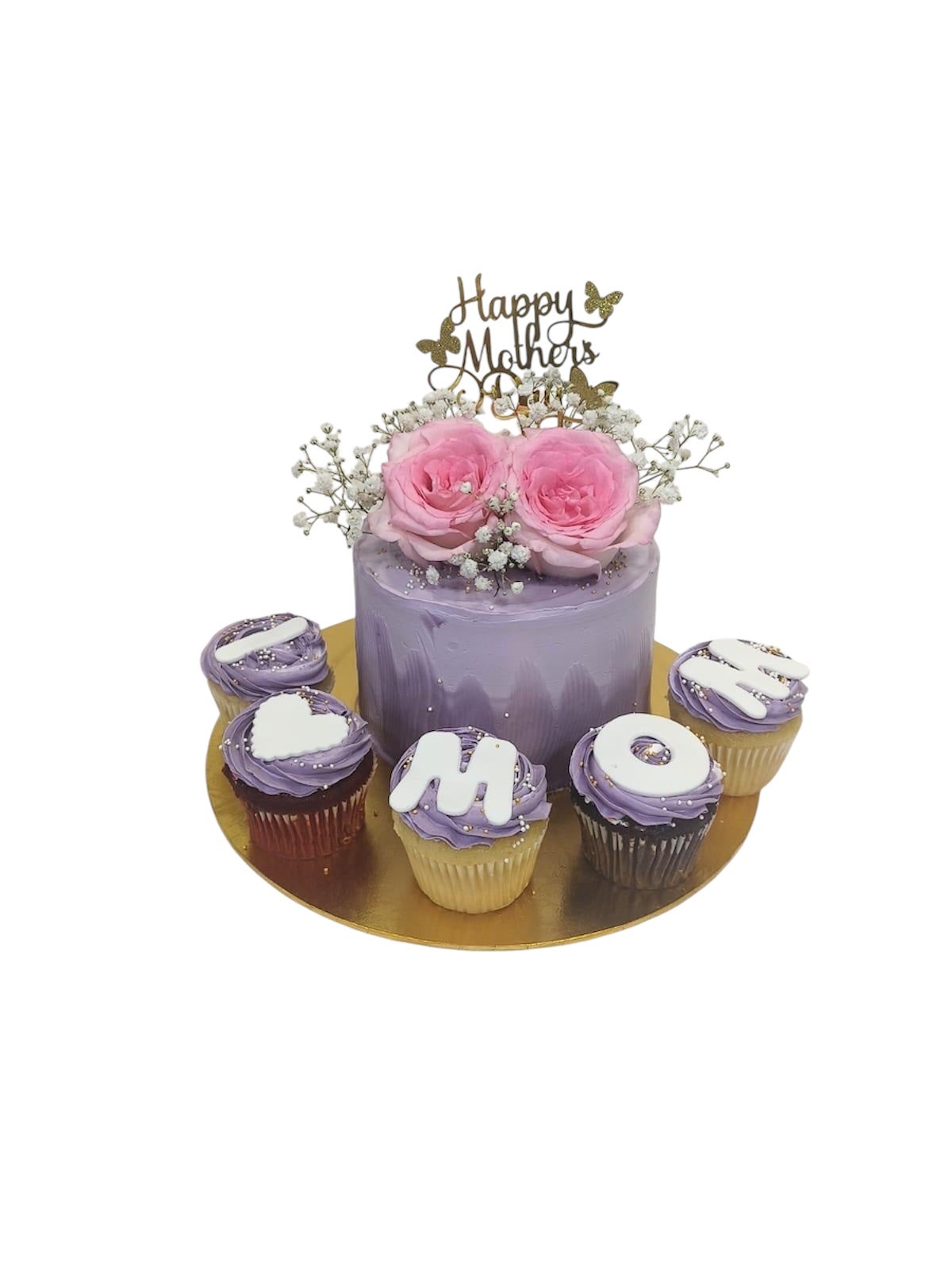 Cake With Cupcake Mom