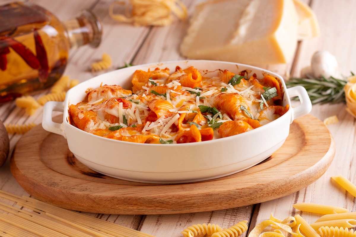 Pink Pasta Al Forno Pasta