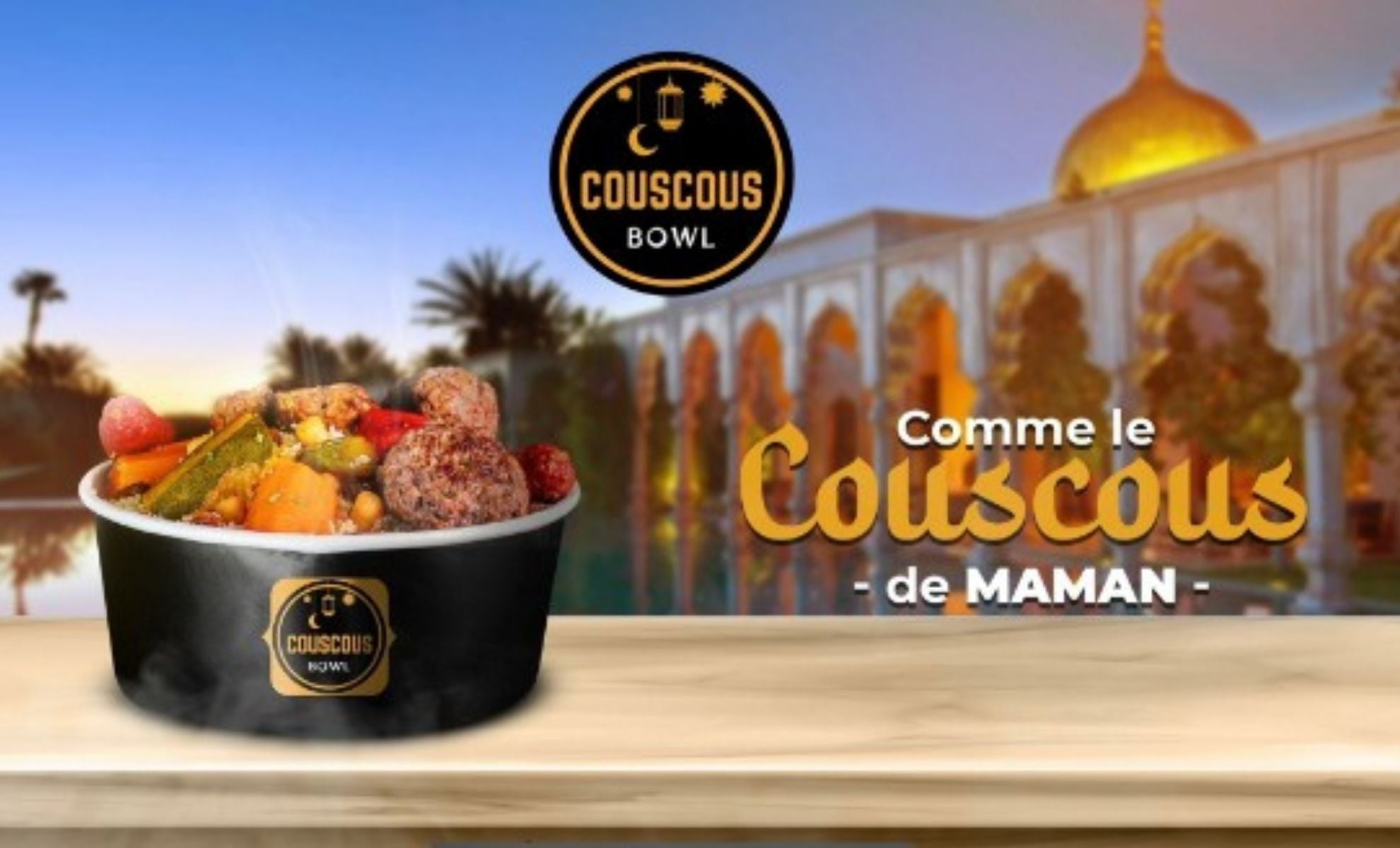 Couscous Bowl 🇲🇦 Olabo Lille livre depuis Lille Saint Sauveur