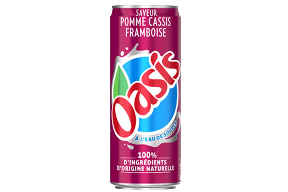Oasis pomme cassis framboise