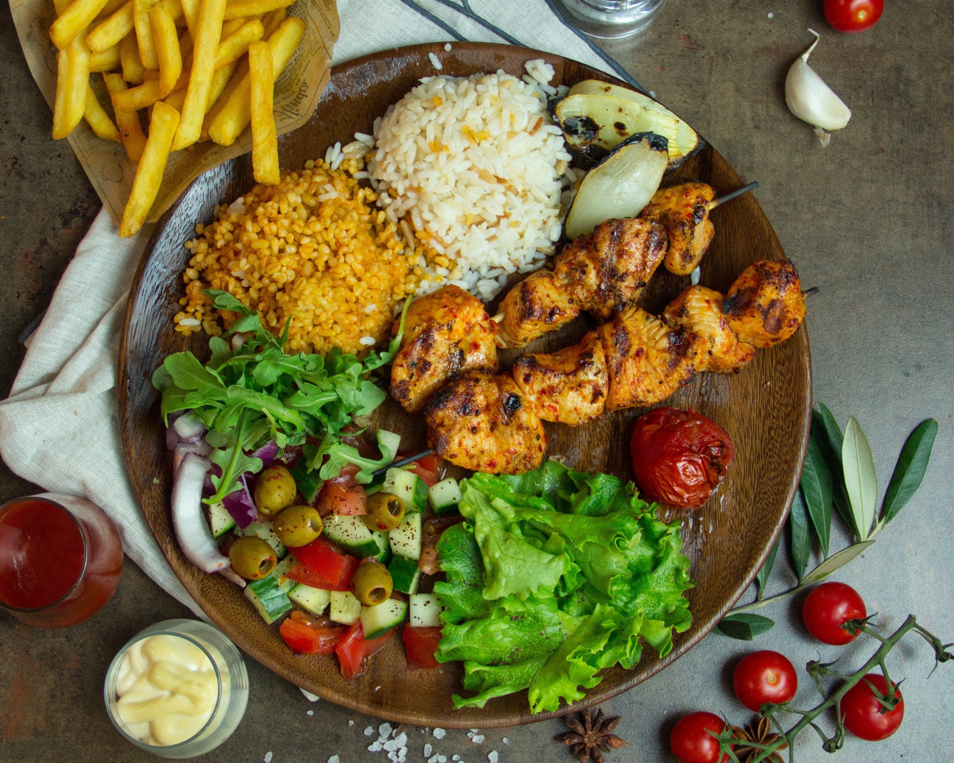 Assiette Poulet Provençale
