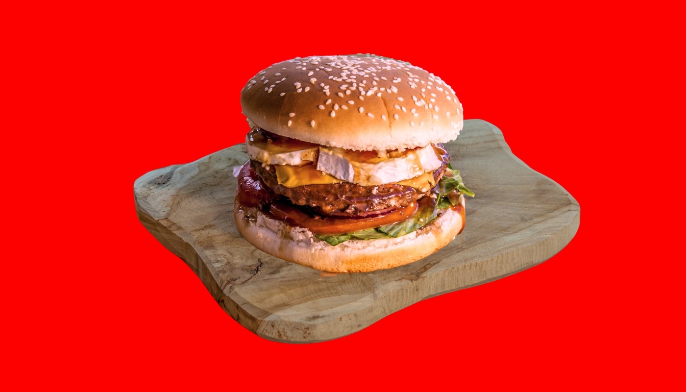 Burger Chèvre Miel (Steak) 🍔 L’Harmonie Sucrée-Salée !