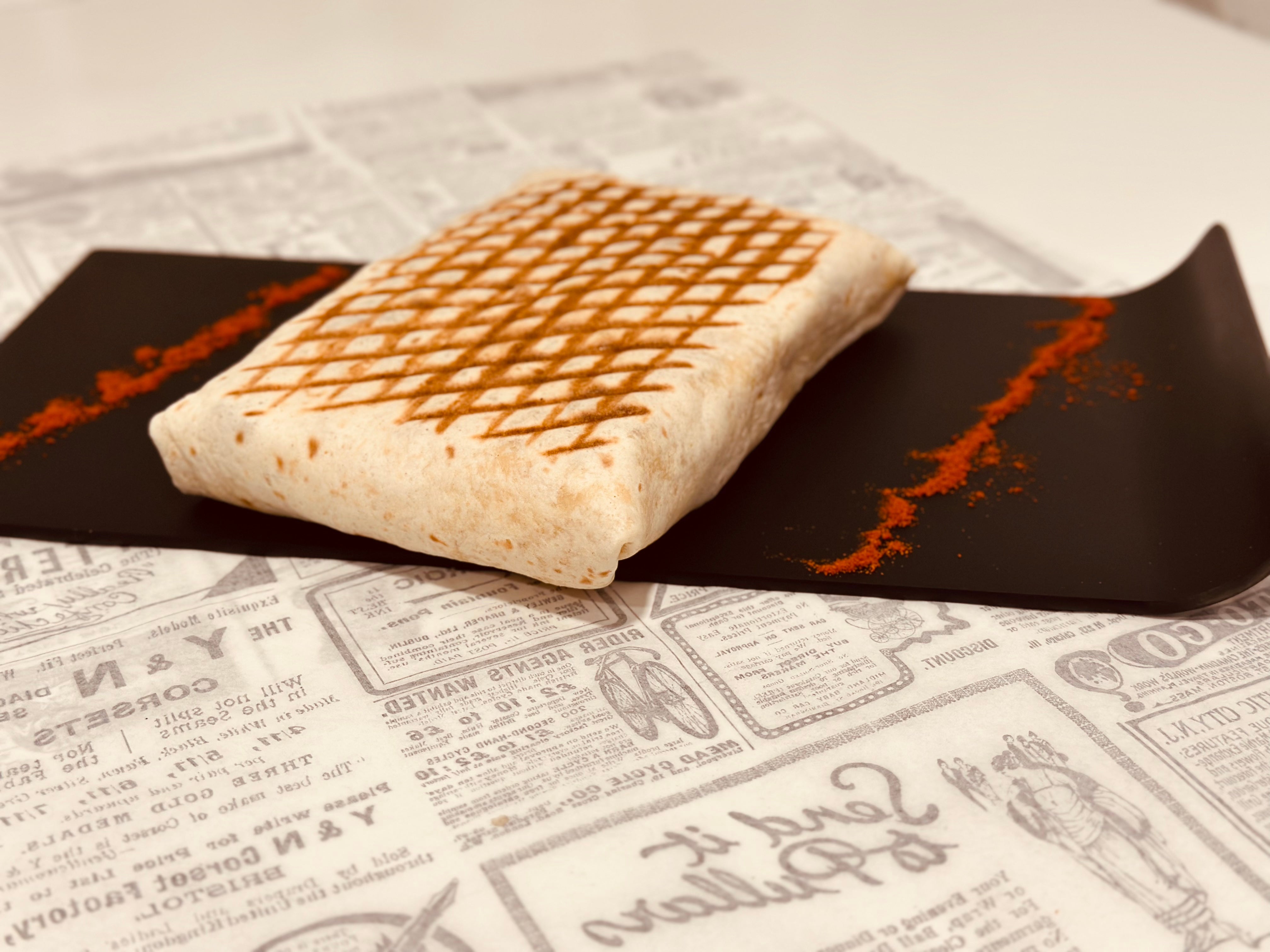 Menu tacos chicken panée