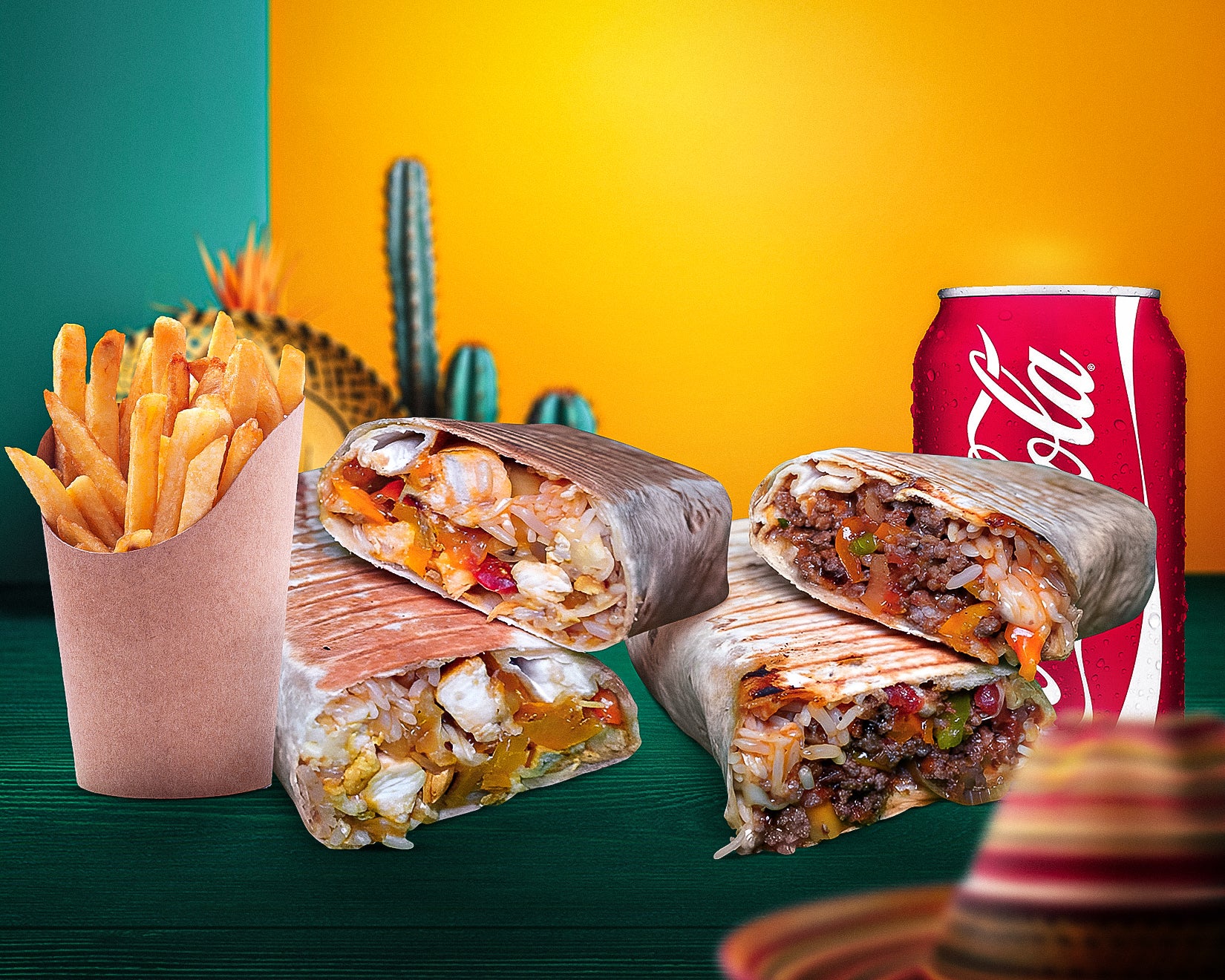 Duo Burritos 🌮 🌮
