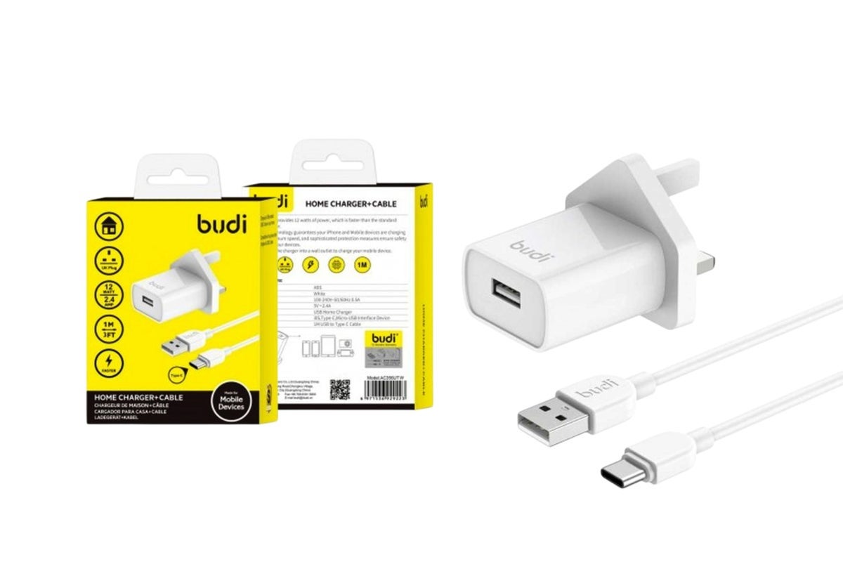 Home Charger+ Type-C Cable By Budi