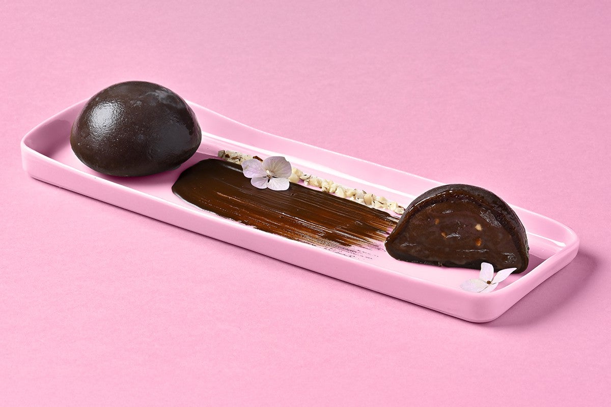 Mochi chocolat noisette (2 pièces)