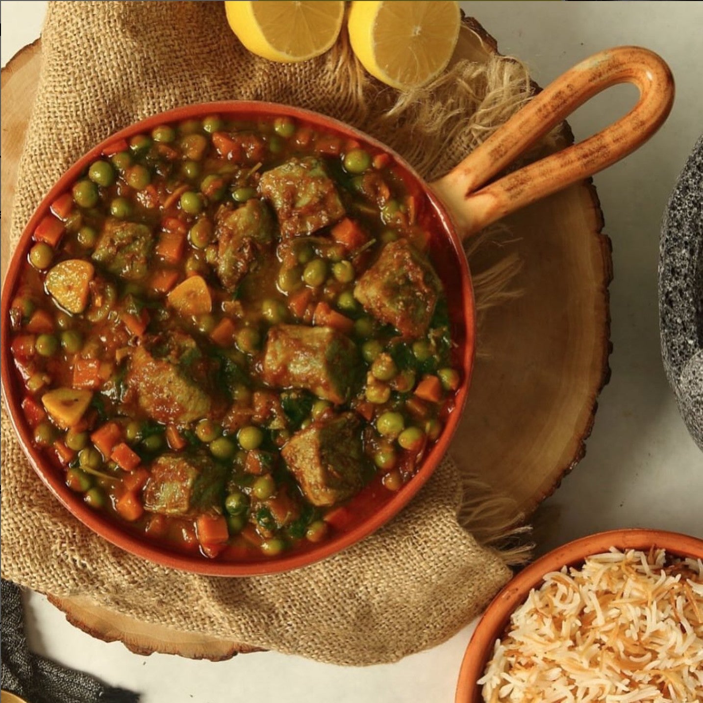 Peas stew