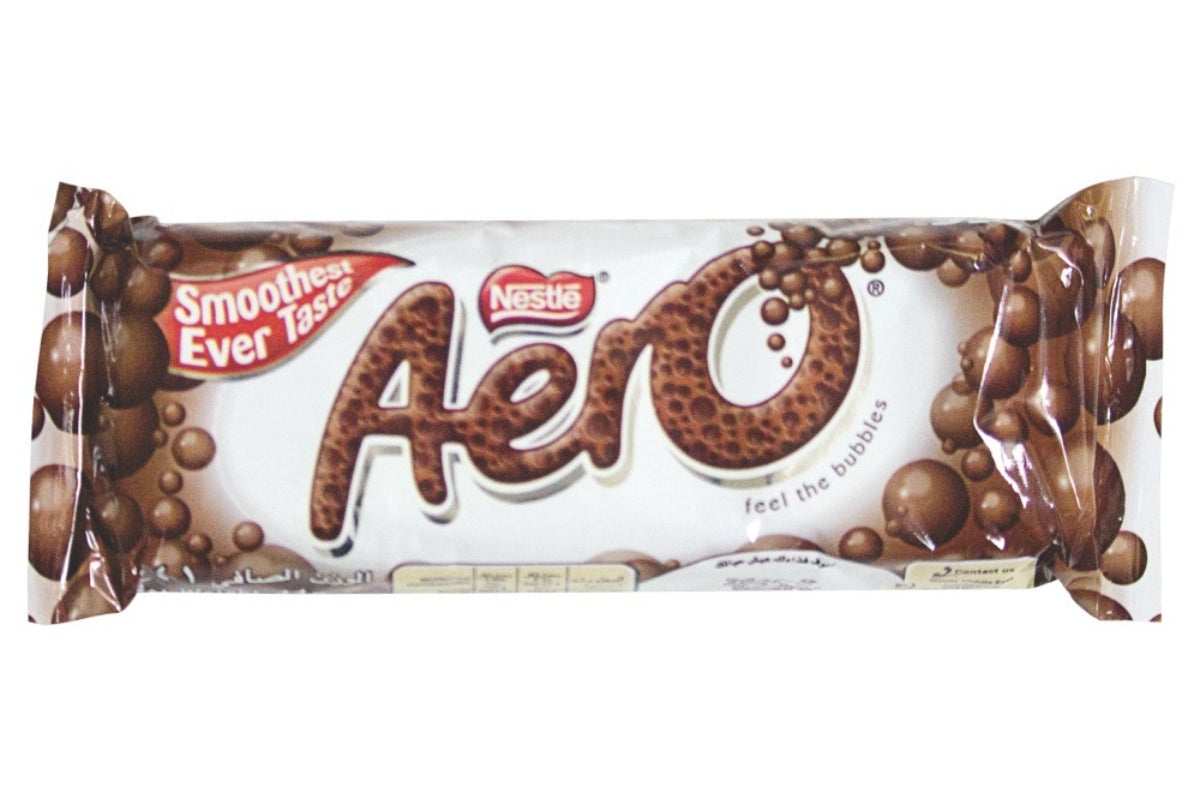 Aero Milk Chocolate Bar 36g, Pack of 24