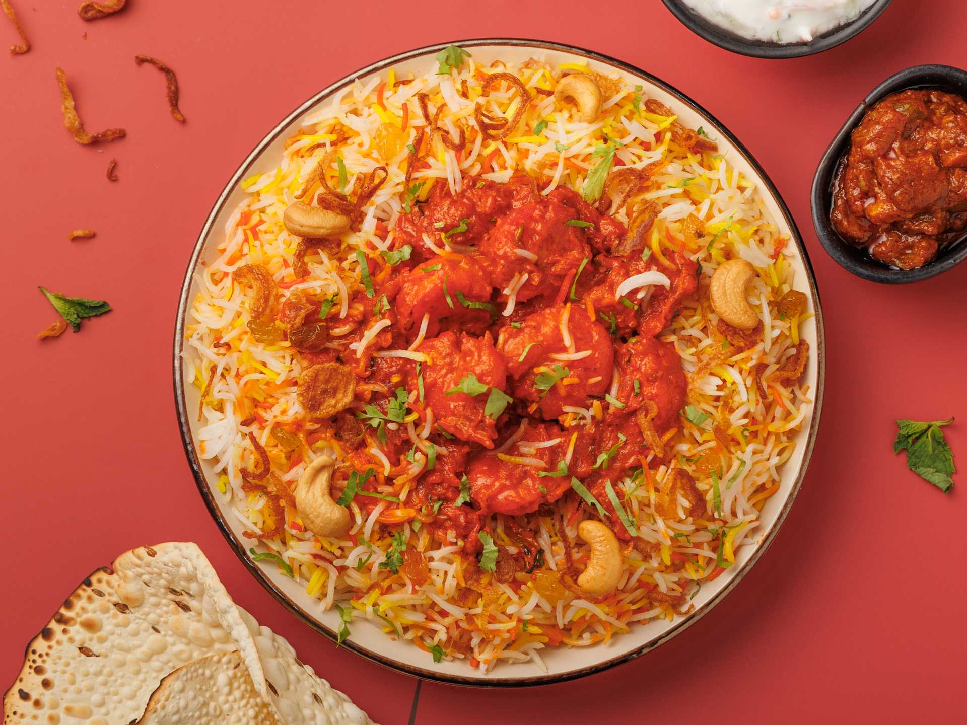 Shrimp Tikka Masala Biryani Villain