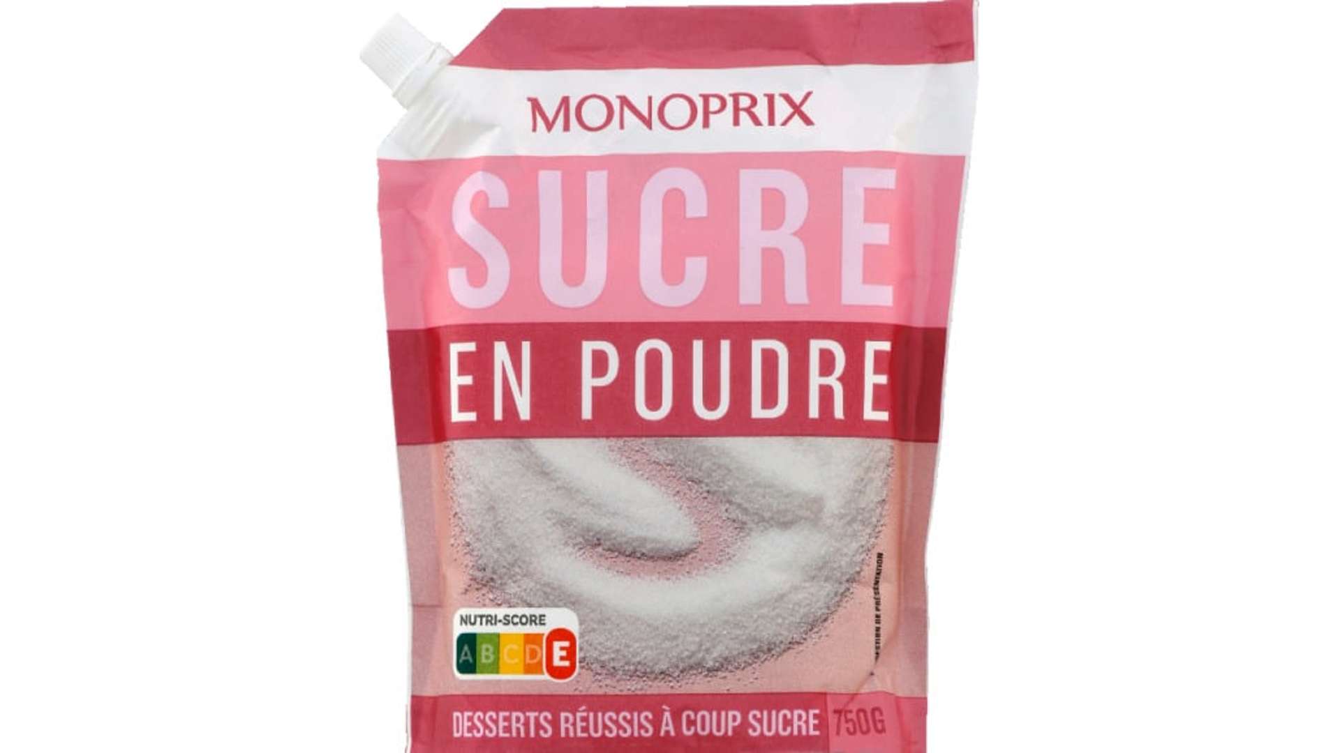 Monoprix Sucre en poudre Le doypack de 750g