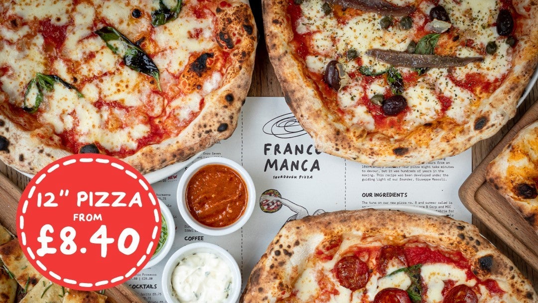 Franco Manca - Canary Wharf delivery from Canary Wharf - Order with ...