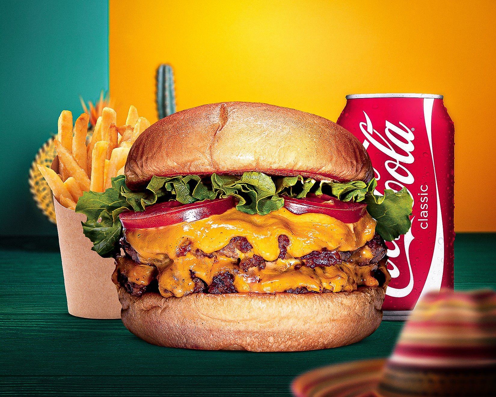 Double Cheeseburger 🧀🍔