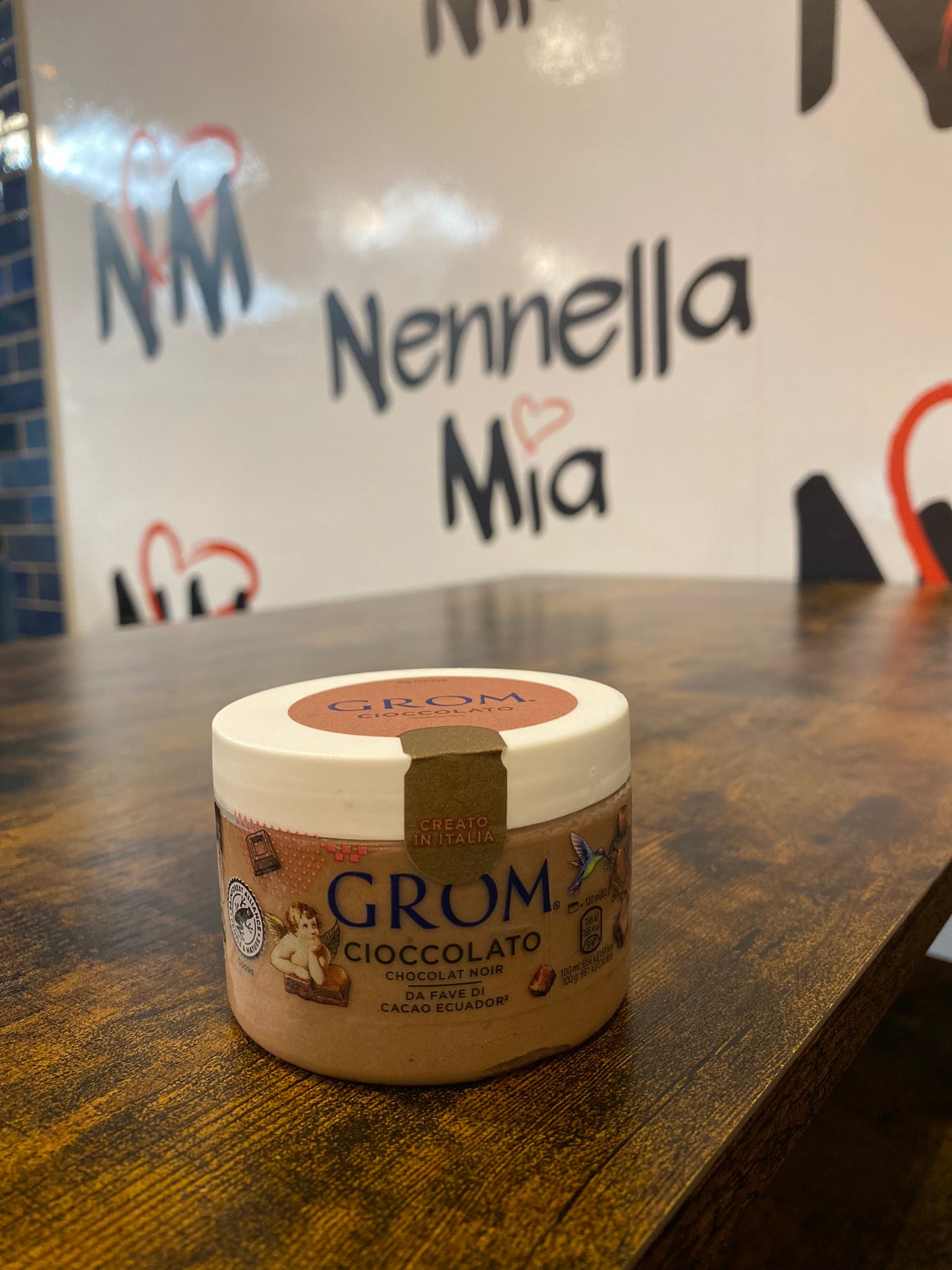 🍦Glace GROM Chocolat 🟤👌