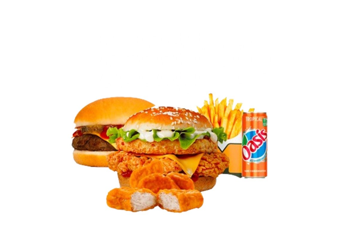 M10 - Big Thunder + CheeseBurger ou 5 nuggets