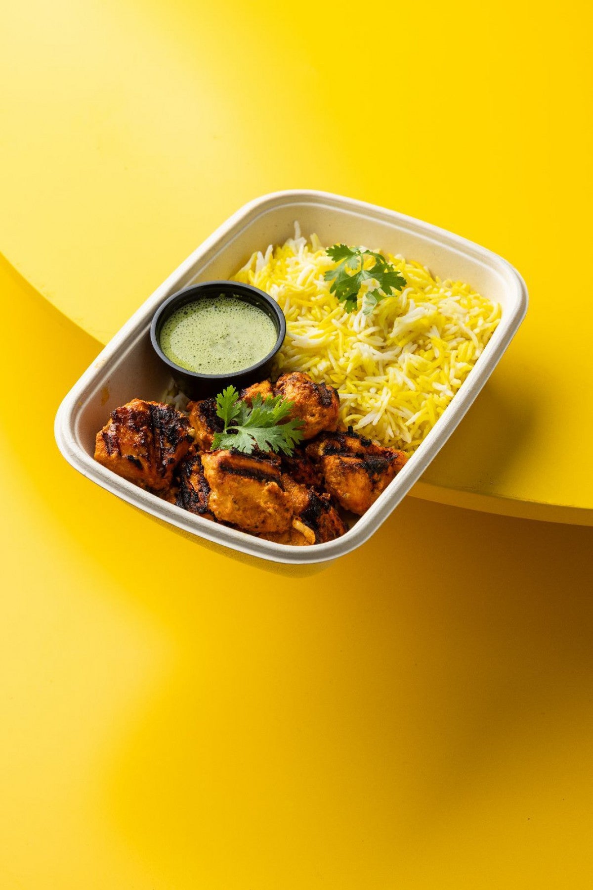 Chicken Tikka With Rice