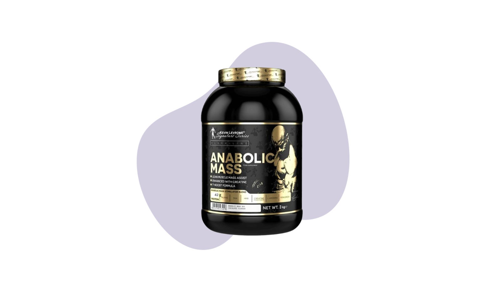 LEVRONE Anabolic Mass Chocolate 3kg Protein Powder