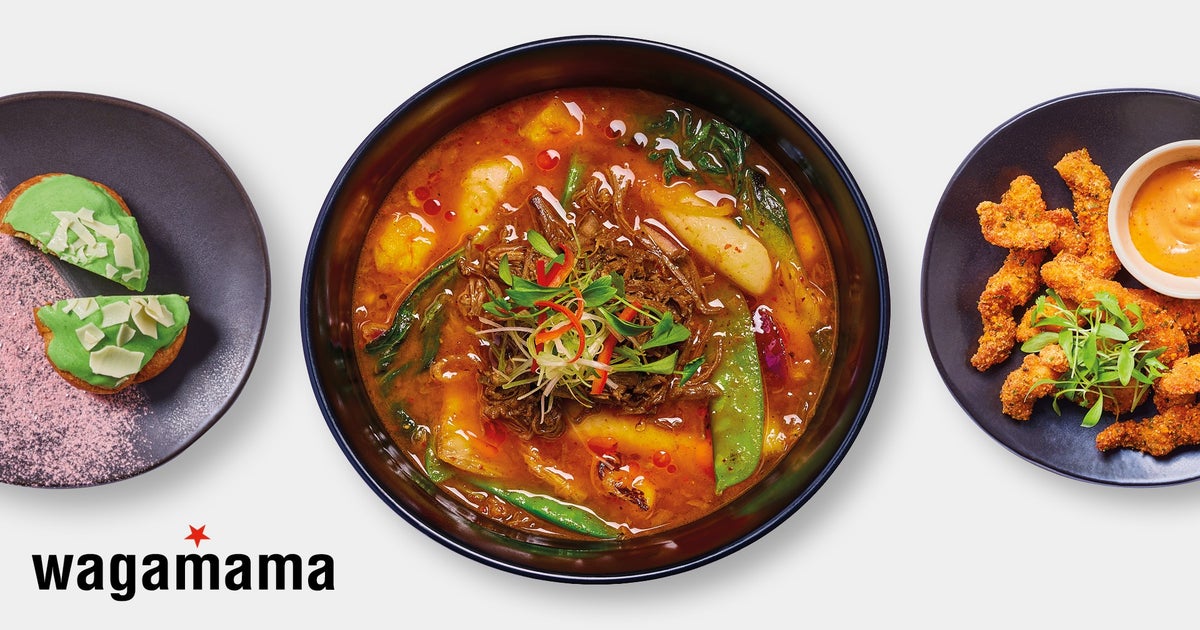 Wagamama - Islington delivery from Angel - Order with Deliveroo