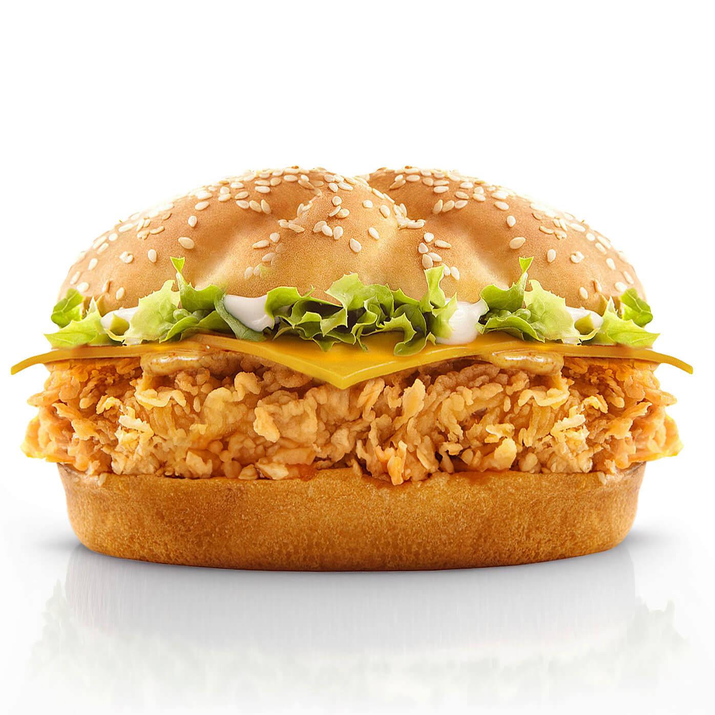 Spicy Crispy Chicken Burger