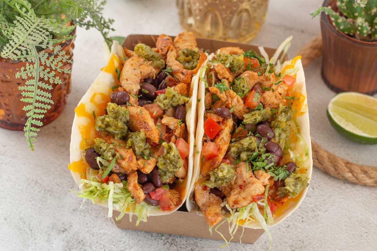 Spicy Chicken Tacos