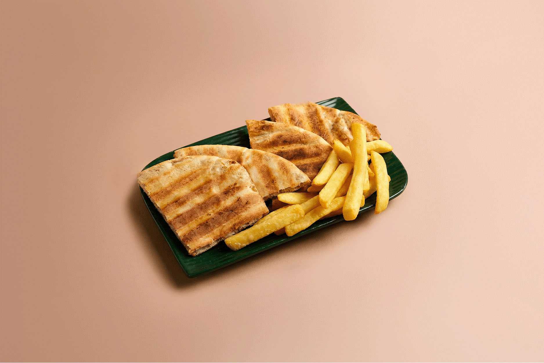 Arayes Meat with Cheese