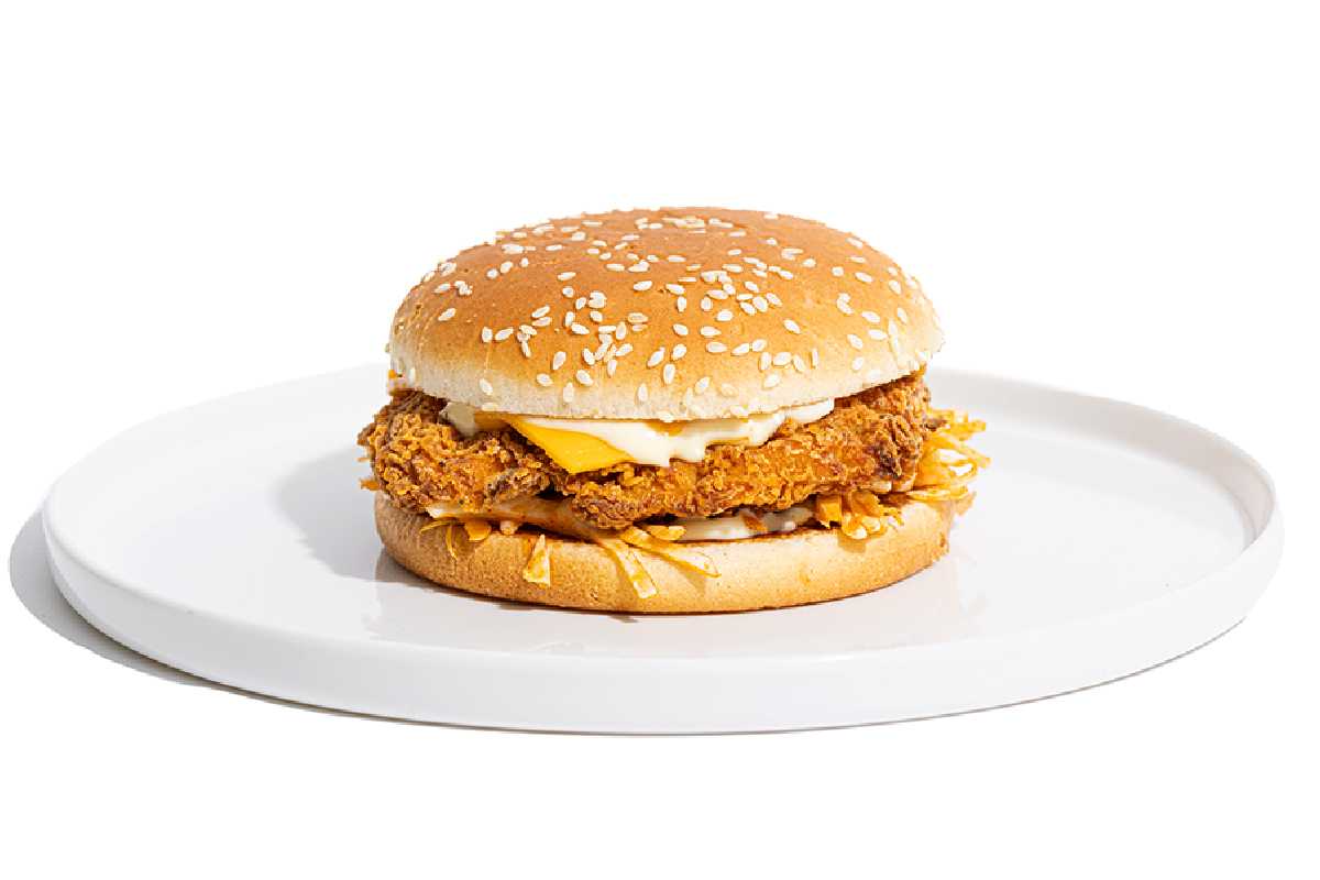 Spicy slaw airBaked™ Chicken Burger