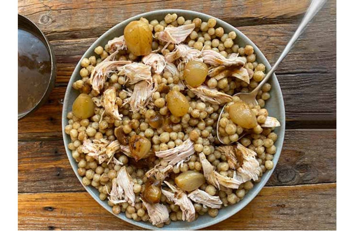 Moghrabieh with Chicken