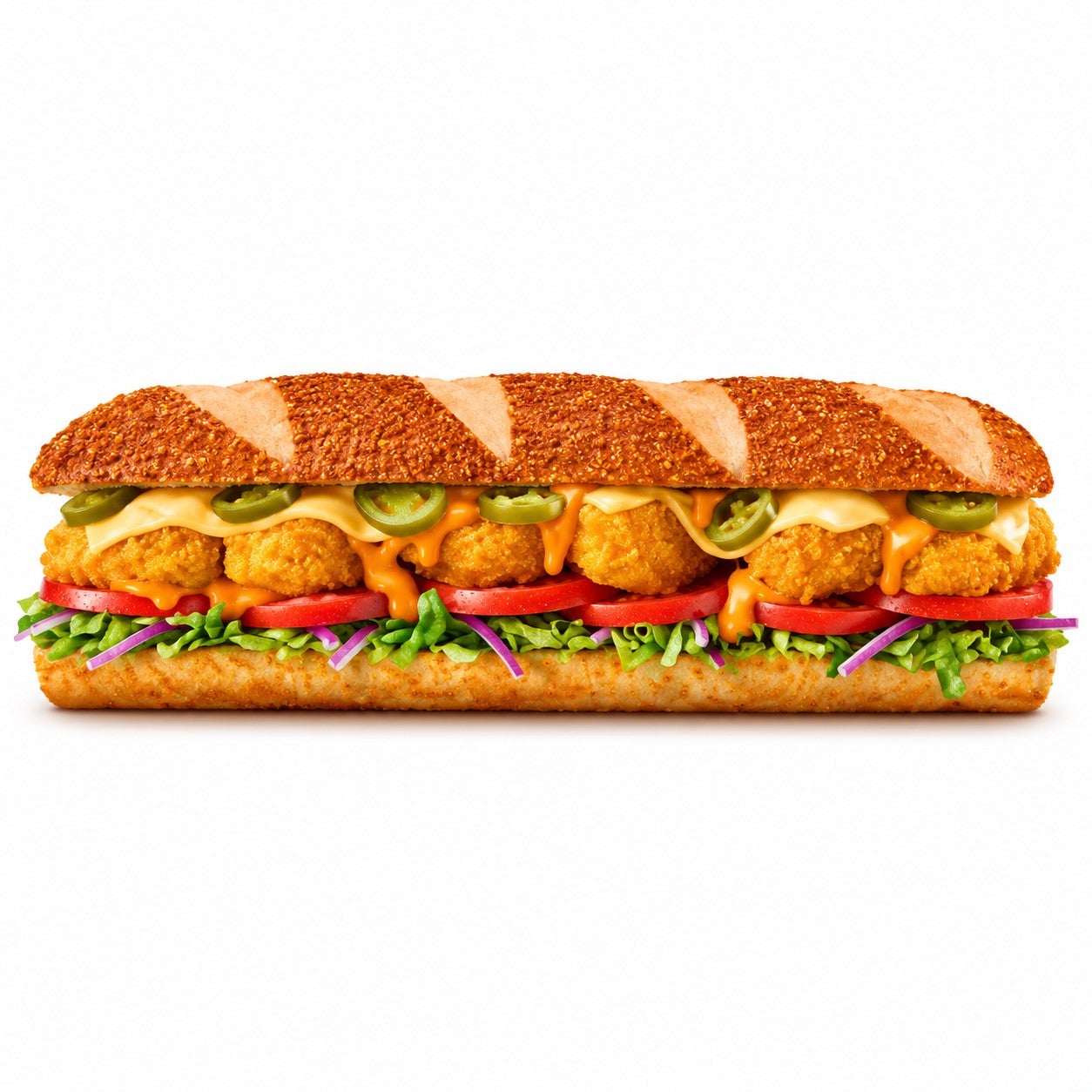 SUB30 Crunchy Chicken & Cheddar 
