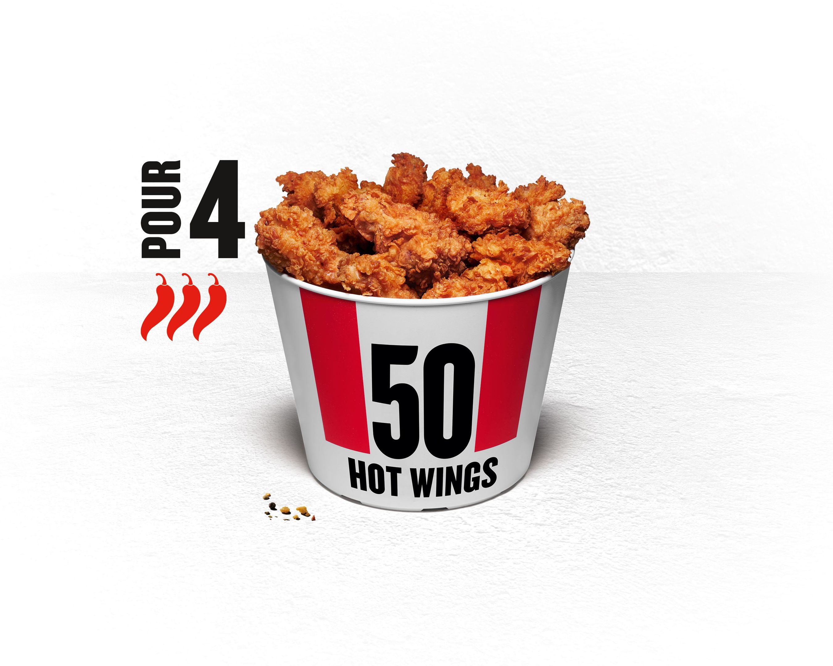 BUCKET 50 HOT WINGS®