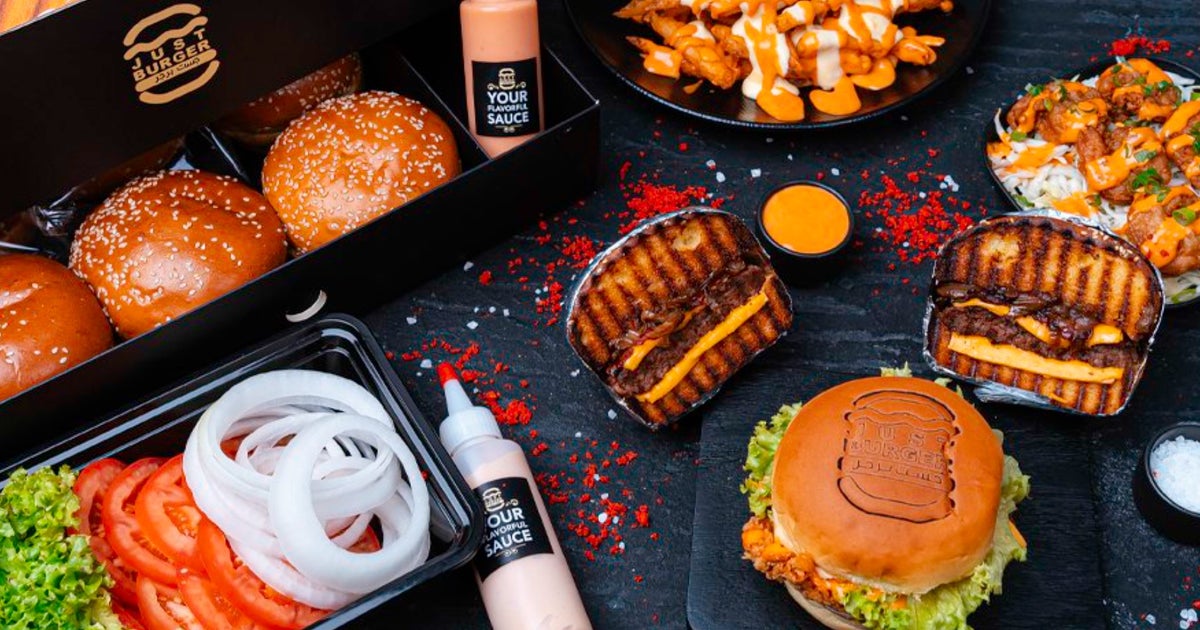 Just burgers menu deals