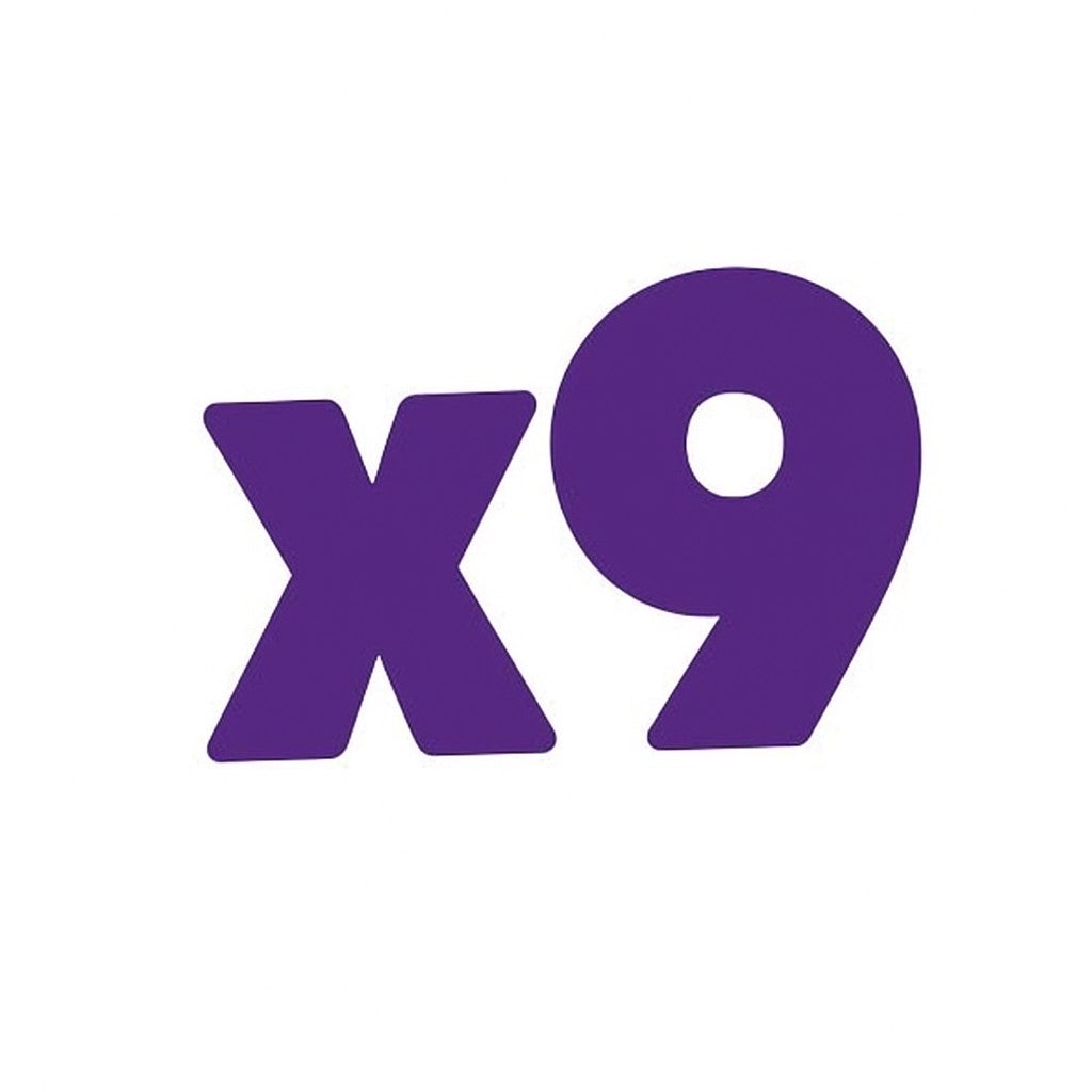 - x9