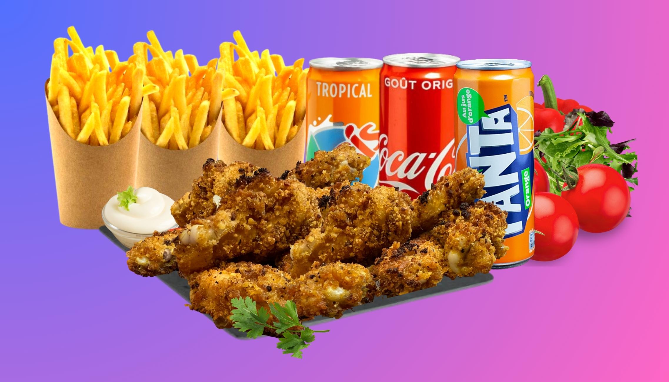 Menu - chicken wings family 👩‍👦‍👦 🍗 🍟�