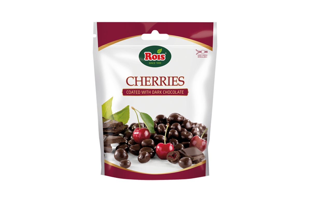 Rois Cherries Coated With Dark Chocolate100g