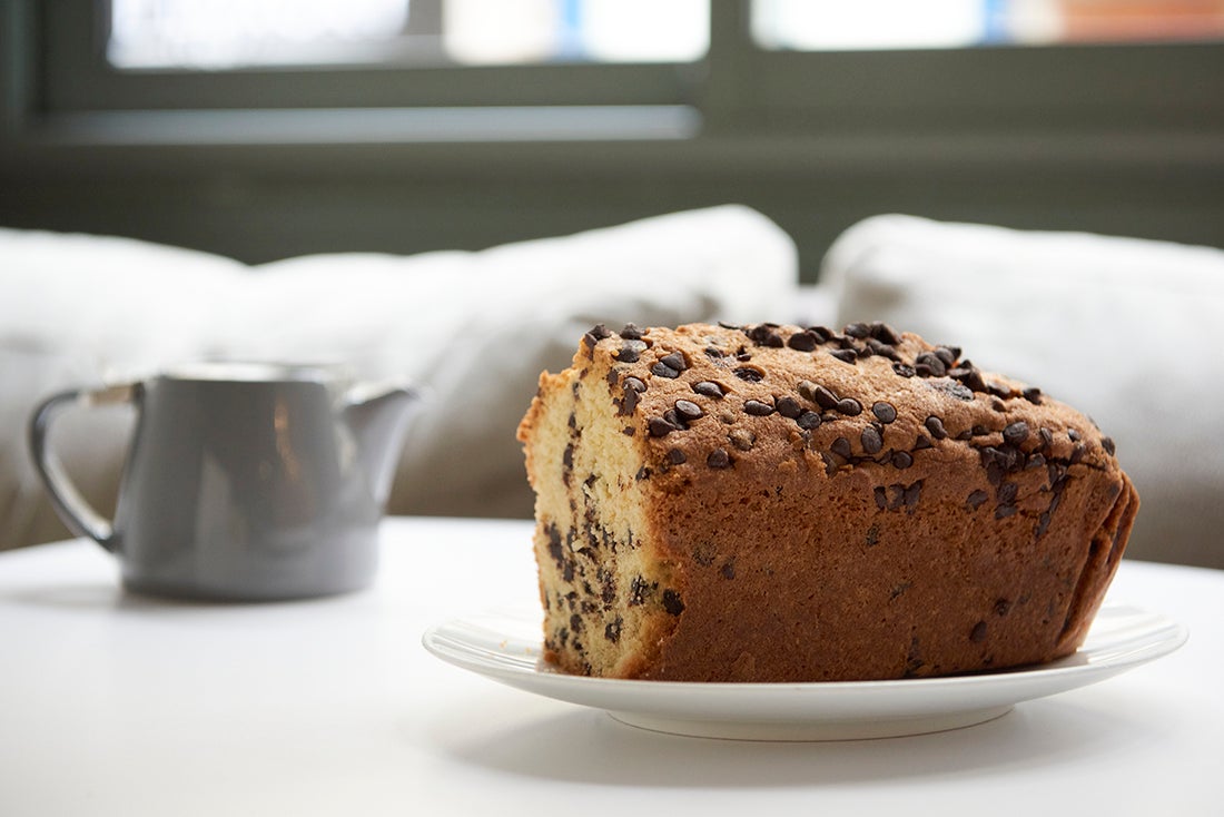 Cake aux pépites de chocolat