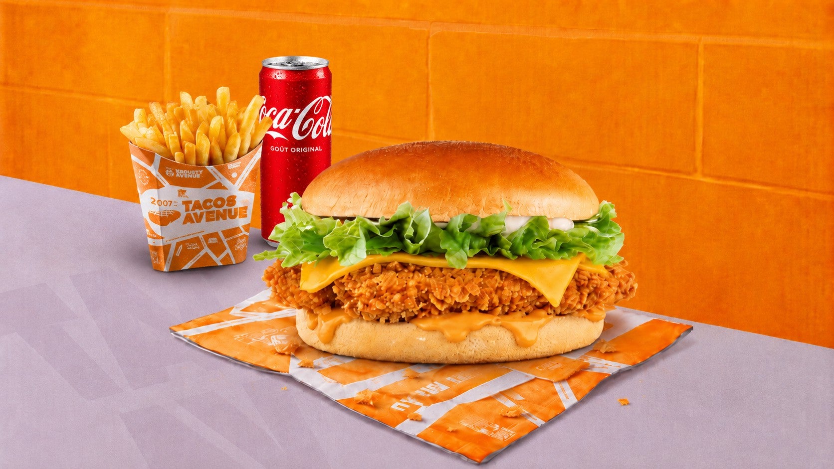 MENU BURGER TENDERS 🍔🍗