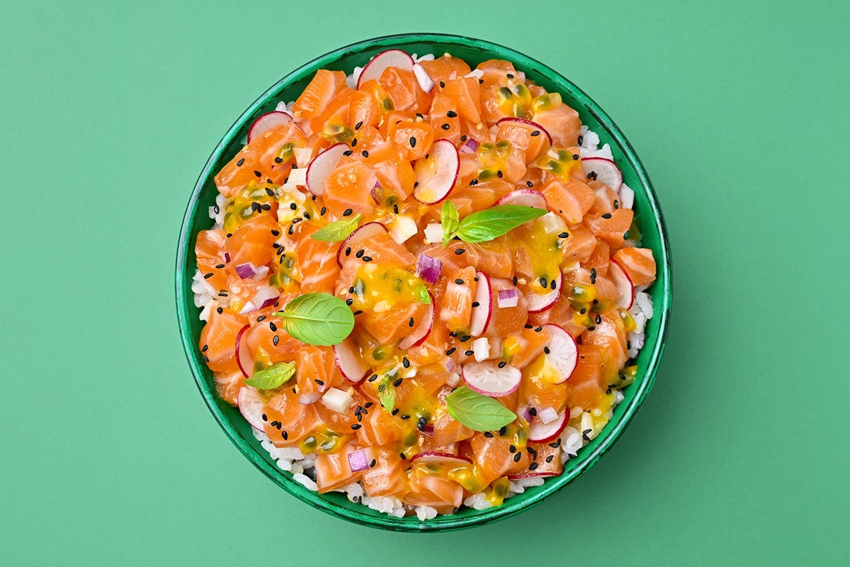 Ceviche saumon